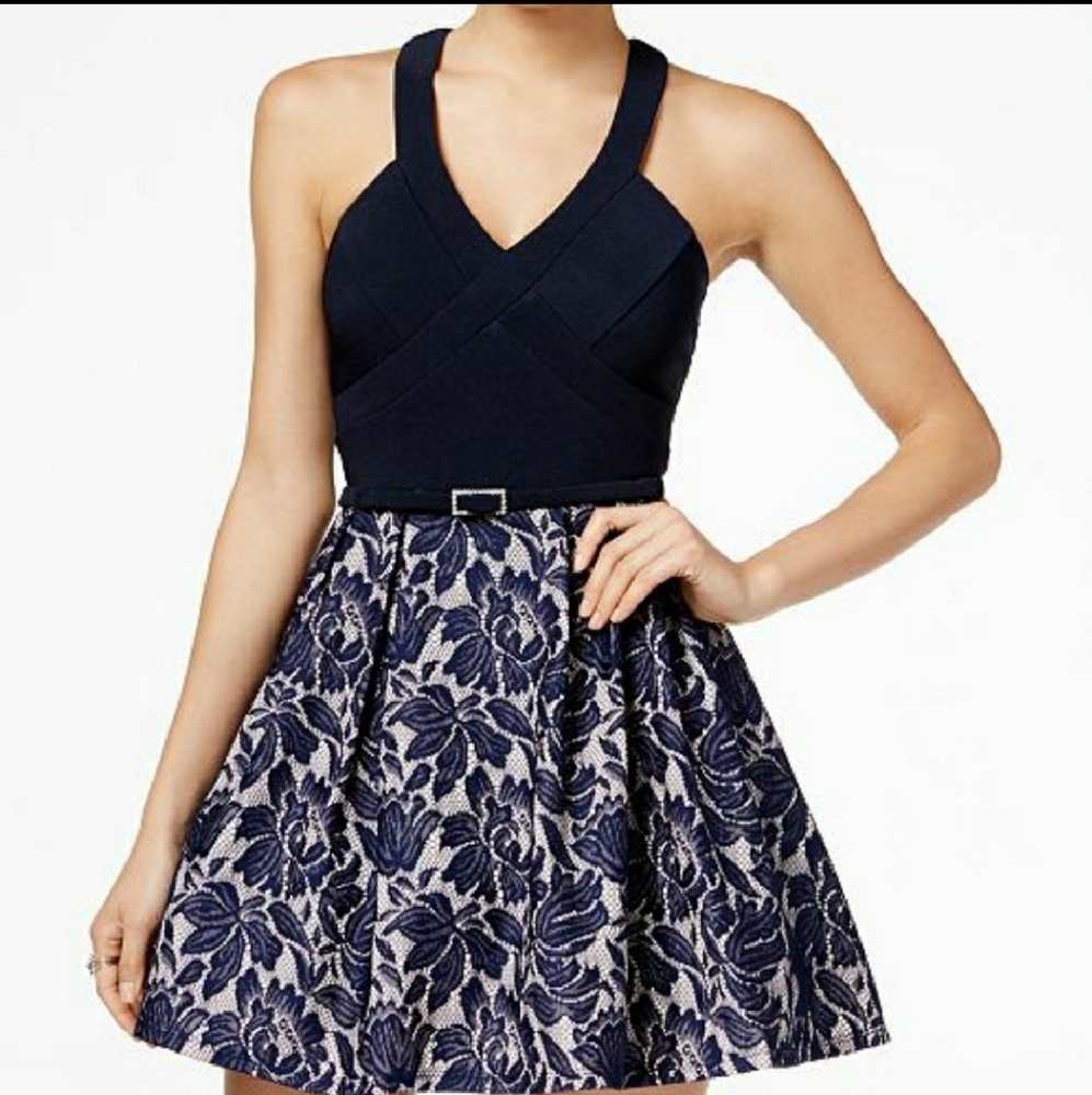 Crystal Doll Fit and Flare dress